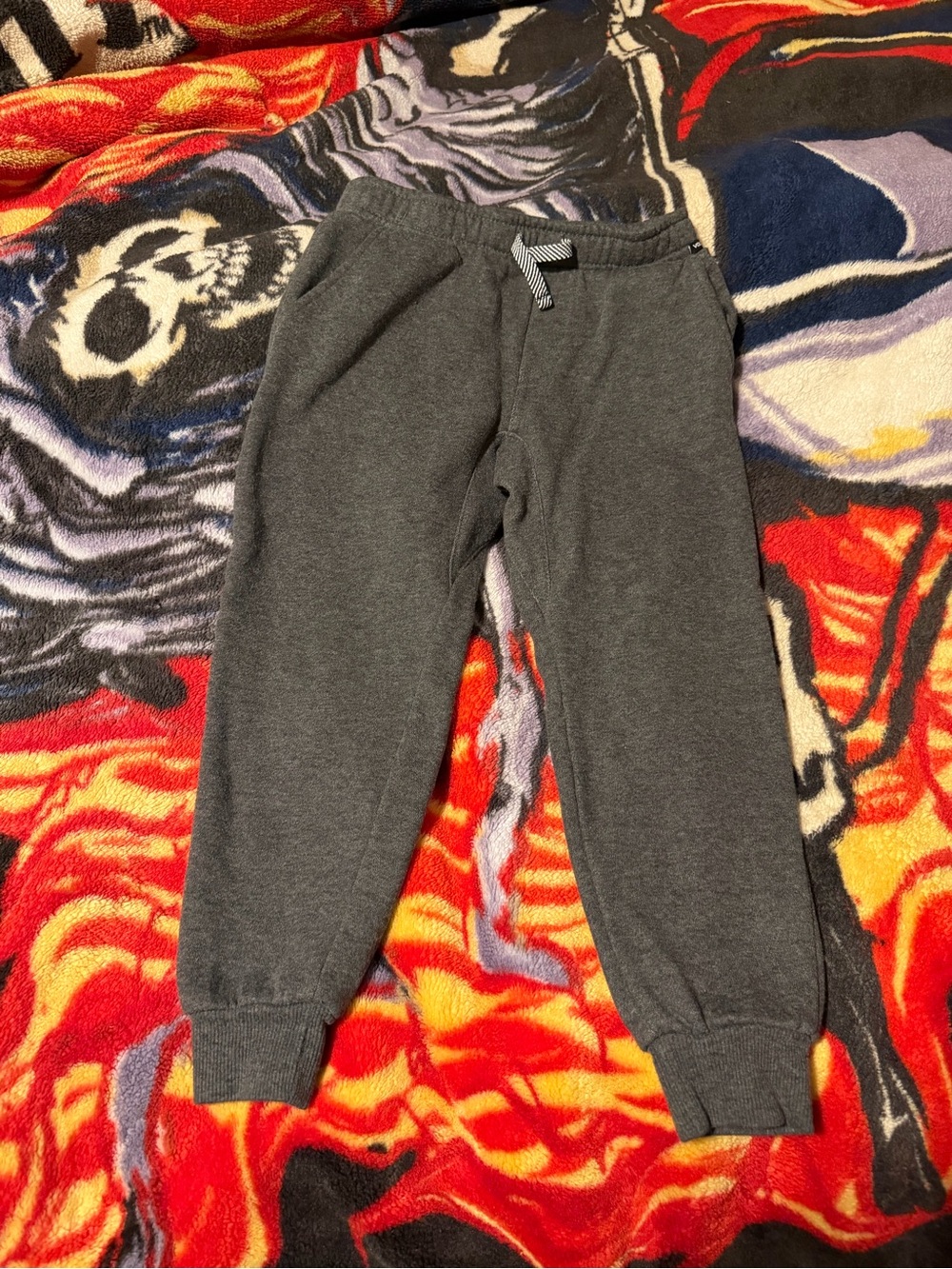 Volcom Kids Charcoal Gray Jogger Sweatpants